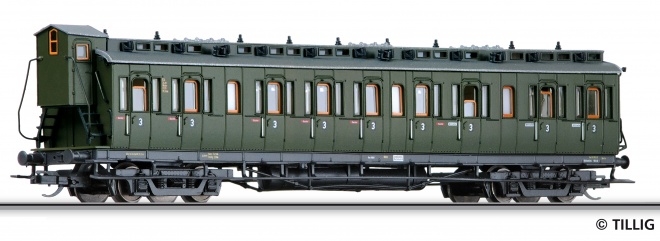 Compartment Passenger car<br /><a href='images/pictures/Tillig/13161_HM.jpg' target='_blank'>Full size image</a>